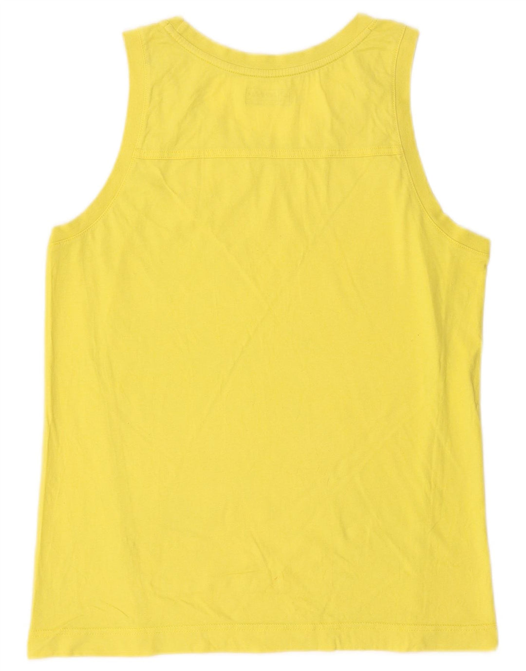Top colete feminino LOTTO UK 14 grande amarelo