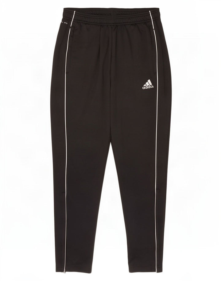 Calça de treino feminina Adidas médio preto poliéster