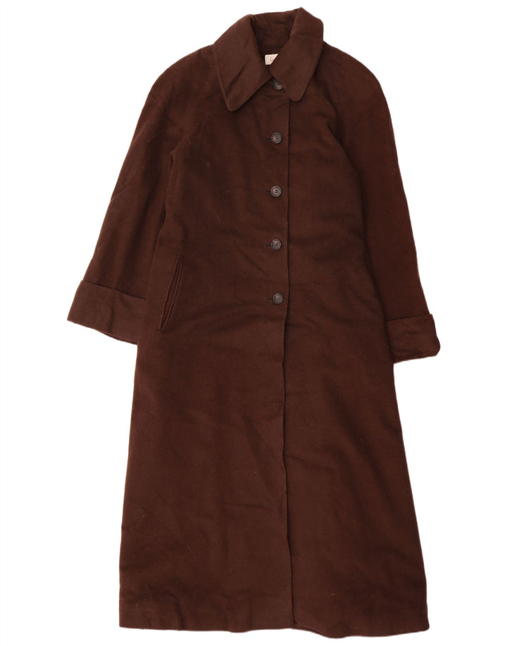 Sobretudo feminino Calvin Klein oversized US 14 XL lã marrom