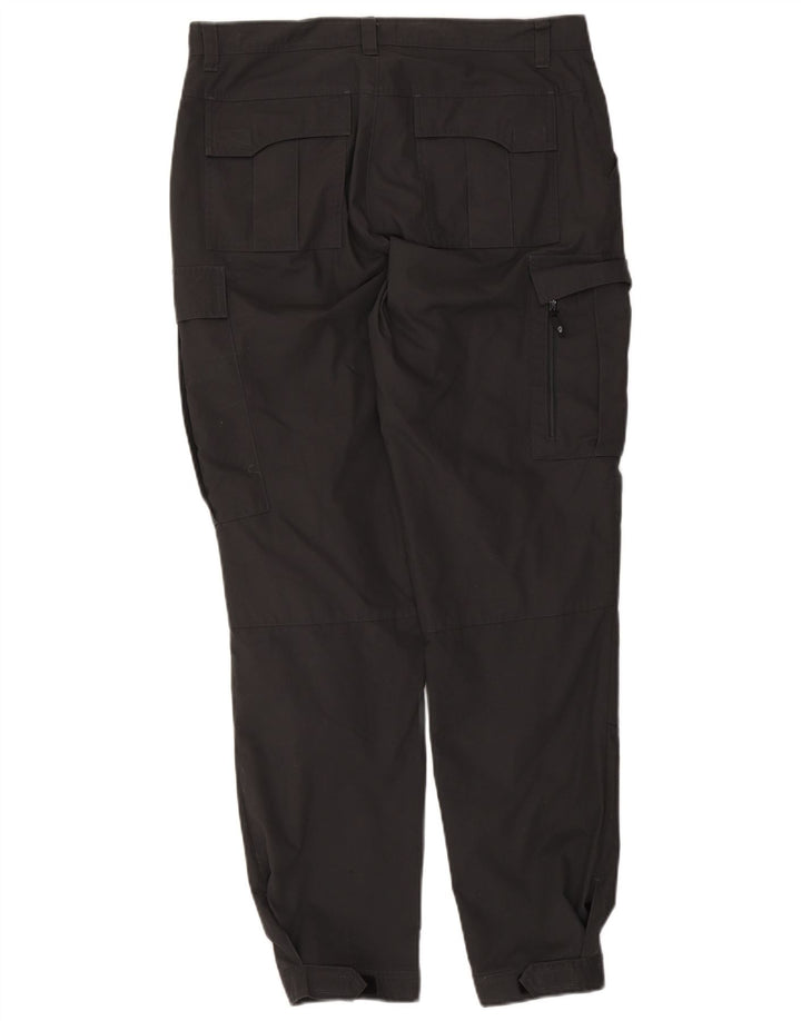 Calça cargo feminina Jack Wolfskin W34 L32 poliéster cinza