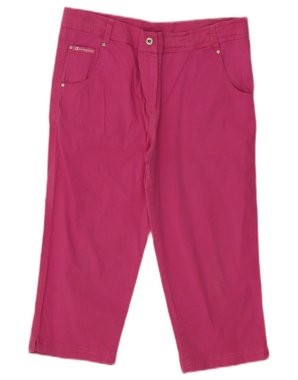 Calça Capri Feminina Champion 13-14 Anos XL W28 L16 Rosa