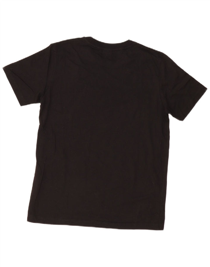 Camiseta masculina Hugo Boss Top médio algodão preto