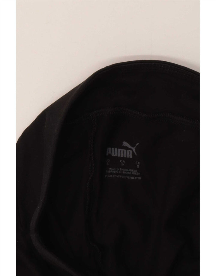 Leggings Puma Femininas UK 8 Pequenas Pretas