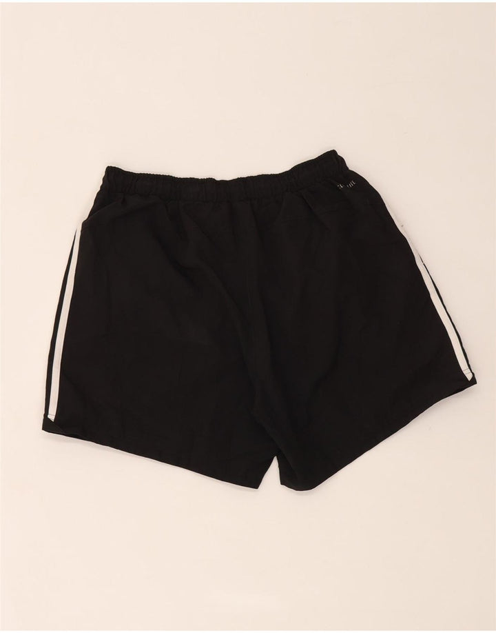 Shorts esportivos masculinos Adidas grande poliéster preto