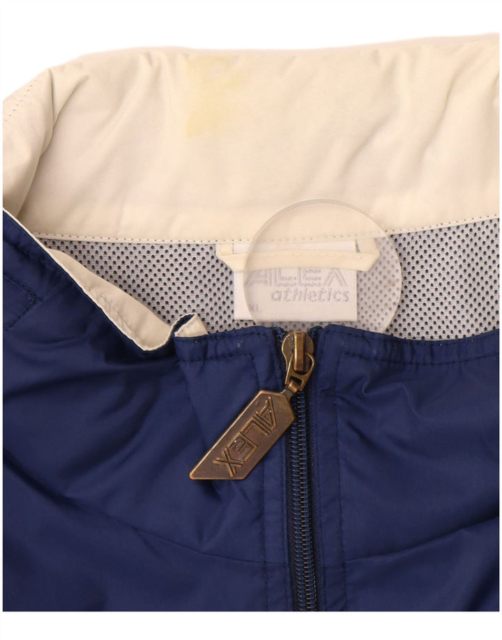Jaqueta masculina de agasalho Alex Athletics XL azul marinho colorblock