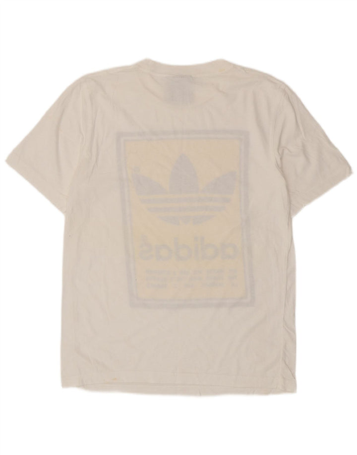 Camiseta Adidas Masculina Graphic Top Pequeno Branco