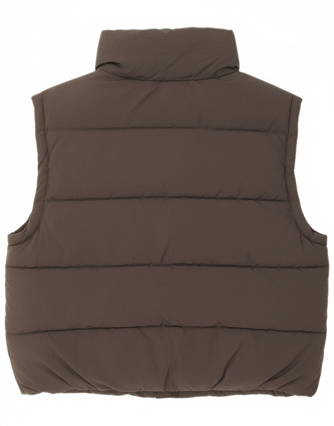 ZARA Colete acolchoado para meninas 13-14 anos cinza poliéster