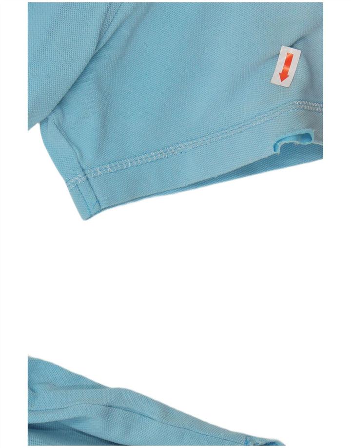 Camisa polo masculina LOTTO azul médio