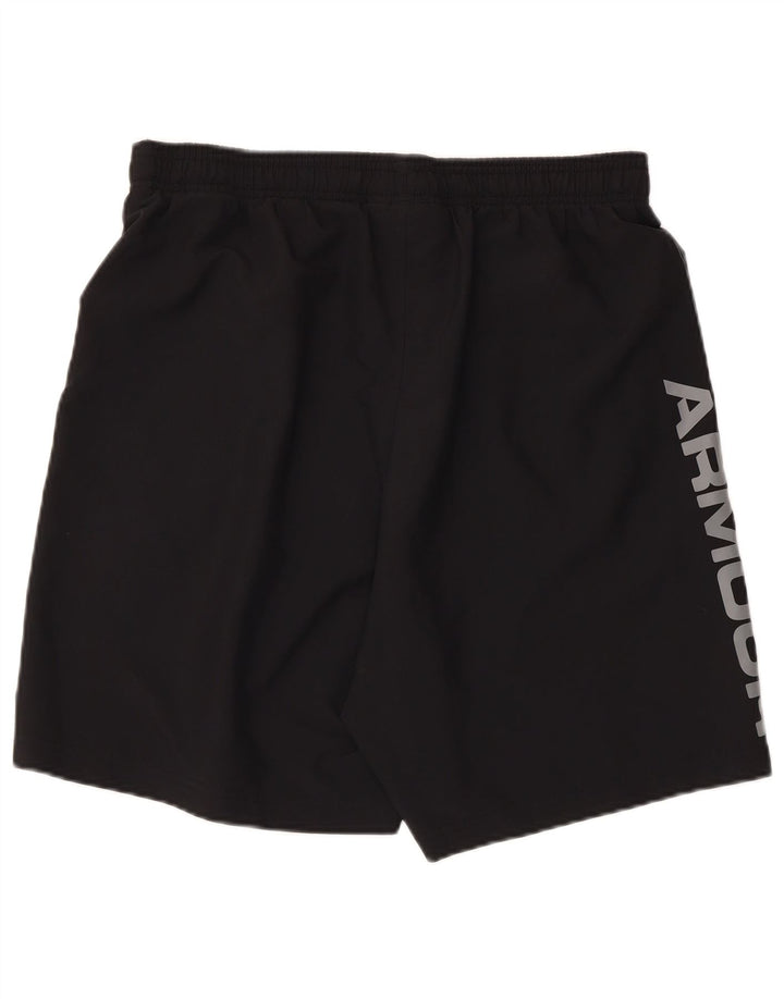 UNDER ARMOUR Masculino Heat Gear Graphic Sport Shorts Grande Poliéster Preto