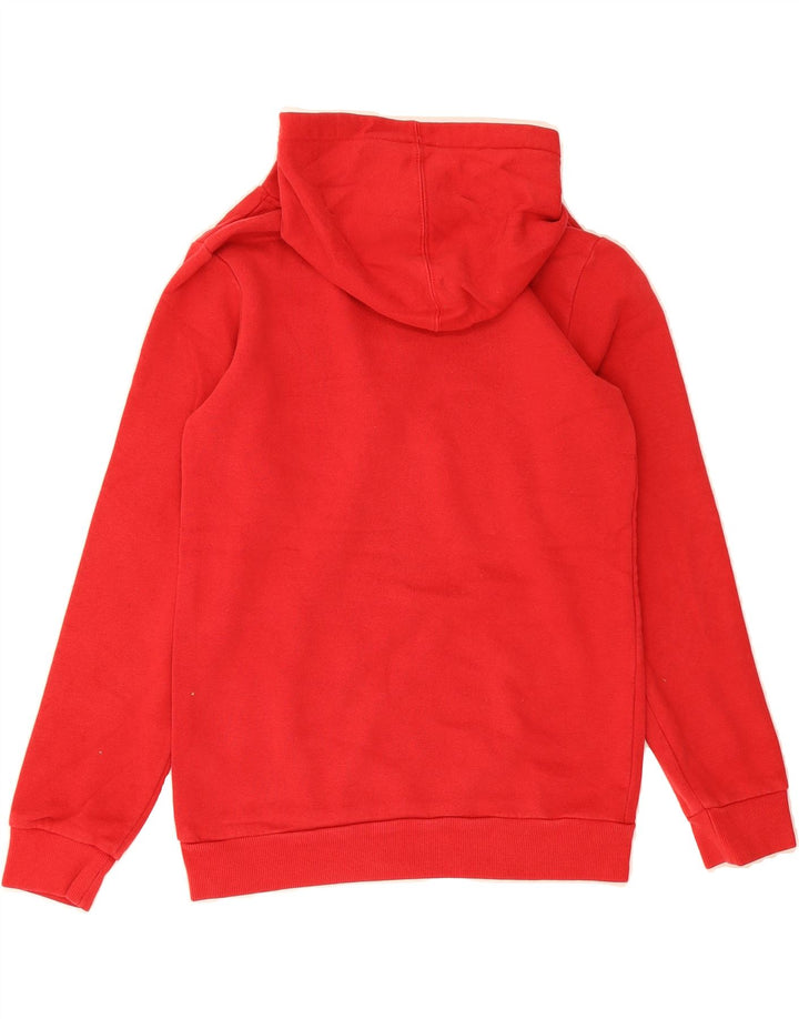 LEVI'S Boys Graphic Hoodie Jumper 13-14 Years XL Red Cotton Vintage Levi's and Second-Hand Levi's from Messina Hembry 