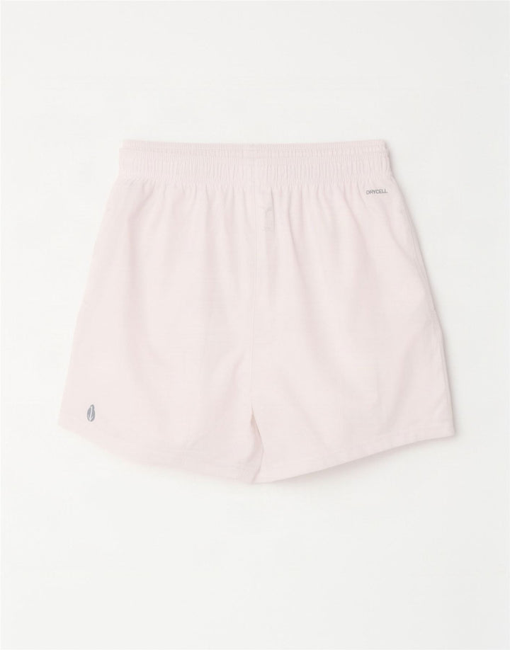 Shorts esportivos masculinos Puma médio branco colorblock poliéster