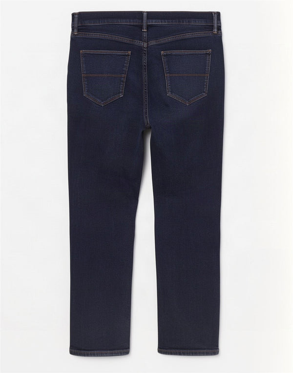 Marks & Spencer Mens Straight Jeans W32 L31 Navy Blue Cotton