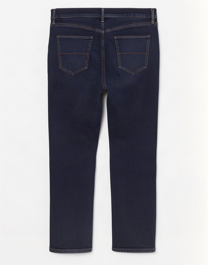 Jeans retos masculinos Marks & Spencer W32 L31 algodão azul marinho