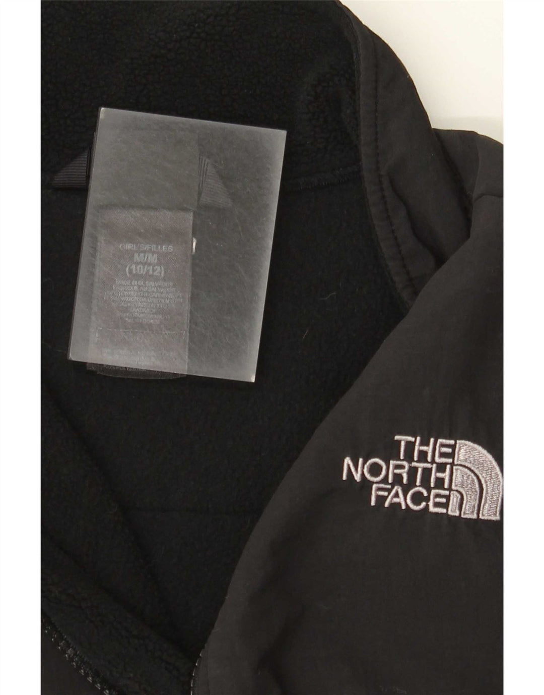 Jaqueta The North Face Boys Fleece 10-11 Anos Médio Preto Colorblock