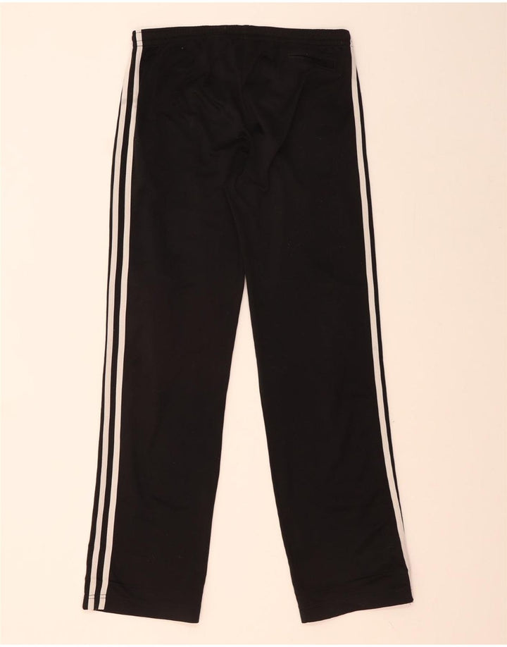 Calça de treino masculina ADIDAS UK 36/38 pequena preta poliéster