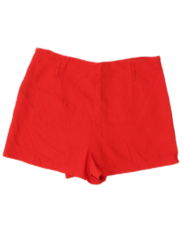 Zara Womens Skort UK 14 Grande Vermelho