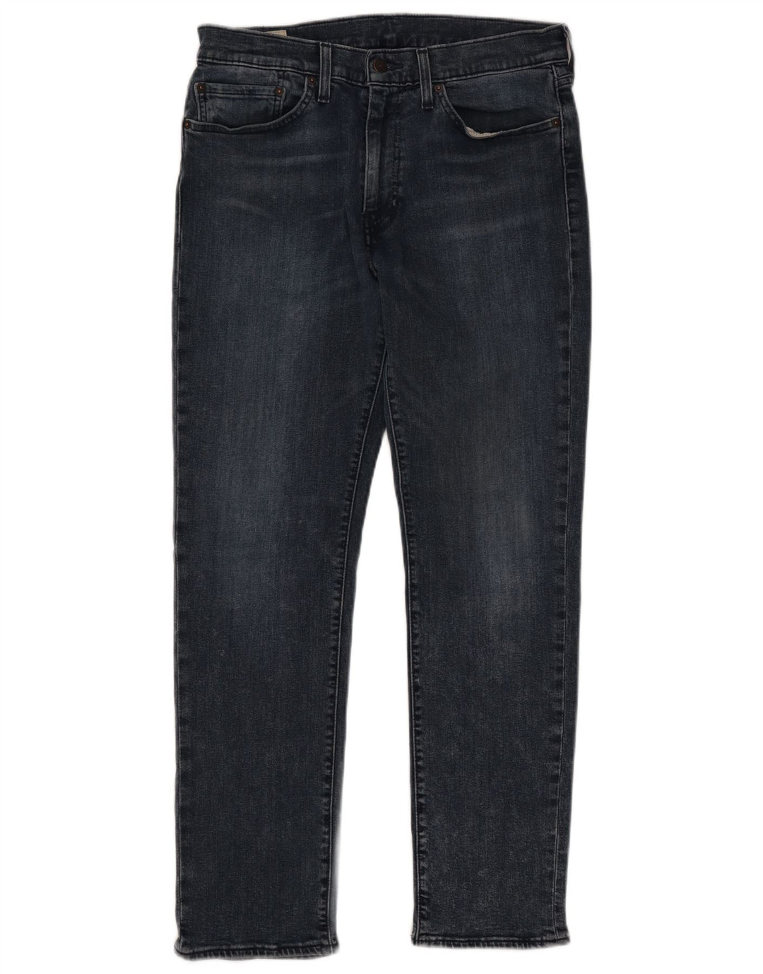 LEVI'S Masculino 502 Tapered Jeans W34 L32 Azul Algodão
