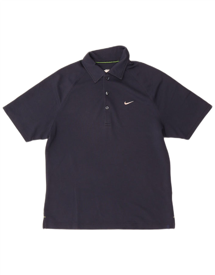 Camisa polo masculina Nike UK 39/41 azul marinho médio