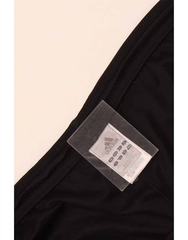 Shorts esportivos masculinos Adidas grande poliéster preto