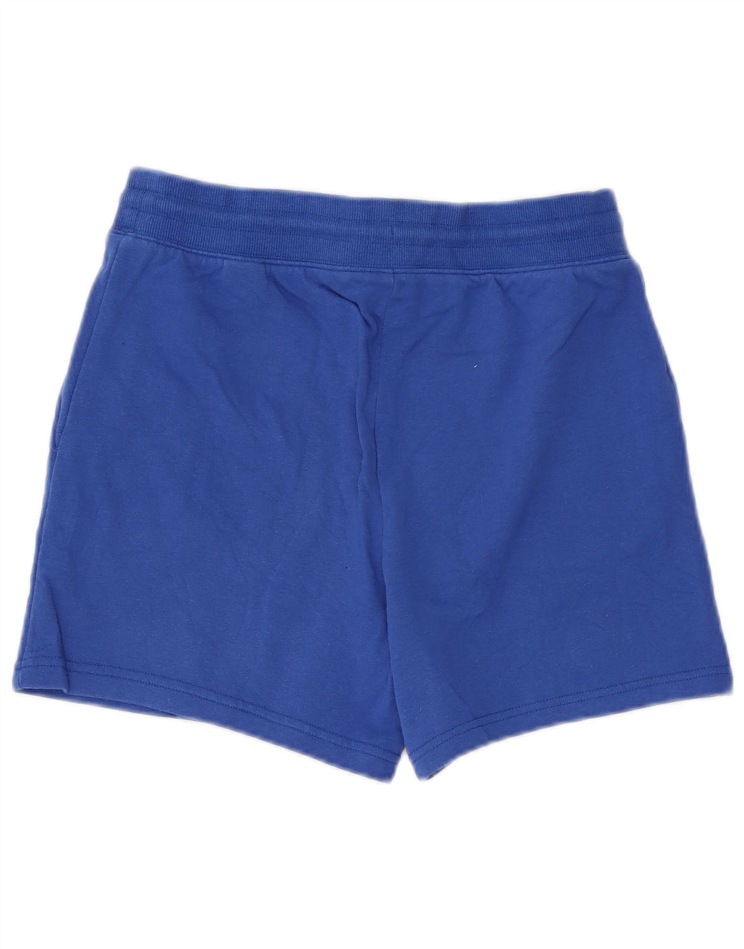 Shorts esportivos femininos Marks & Spencer UK 12 algodão azul médio
