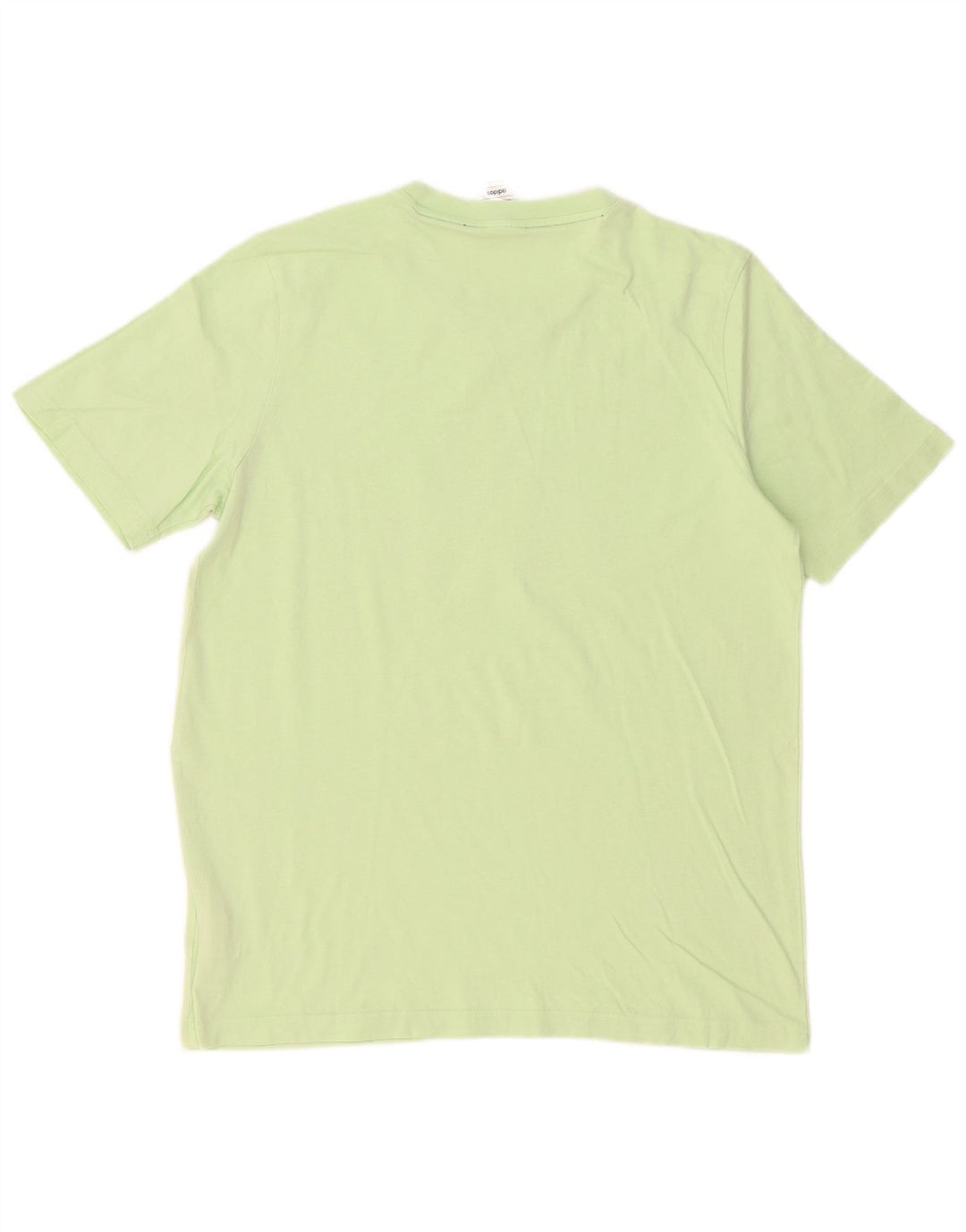 Adidas Mens Graphic T-Shirt Top Médio Algodão Verde
