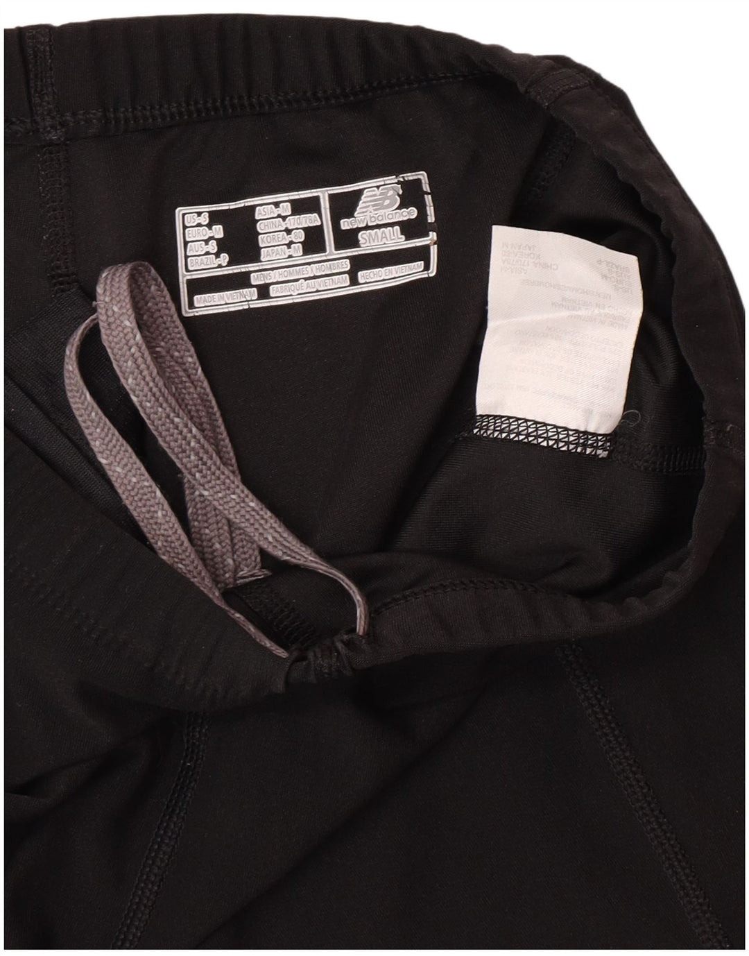 Leggings femininos New Balance UK 8 poliéster preto pequeno