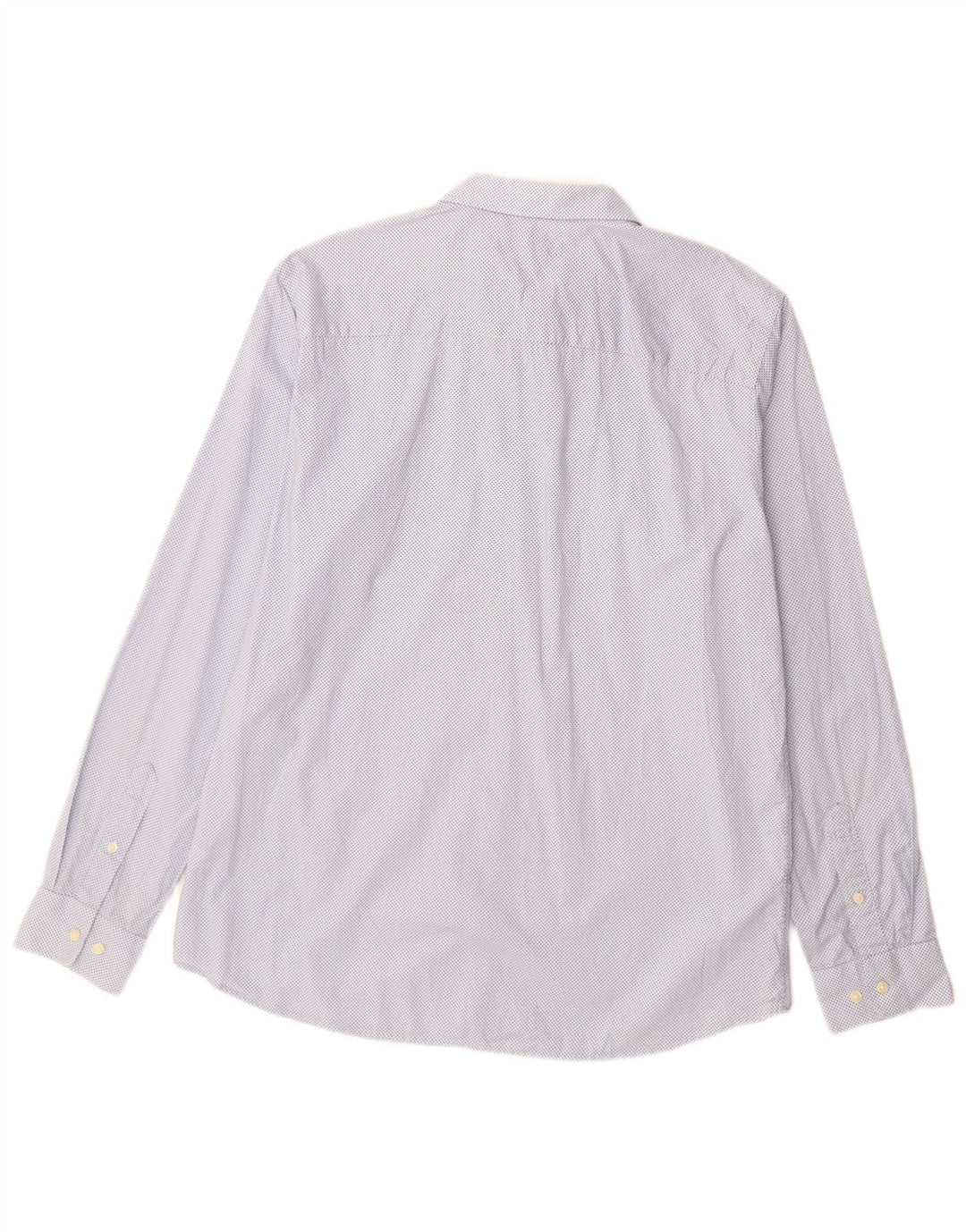 Camisa masculina JACK & JONES premium tamanho 44 XL algodão manchado azul