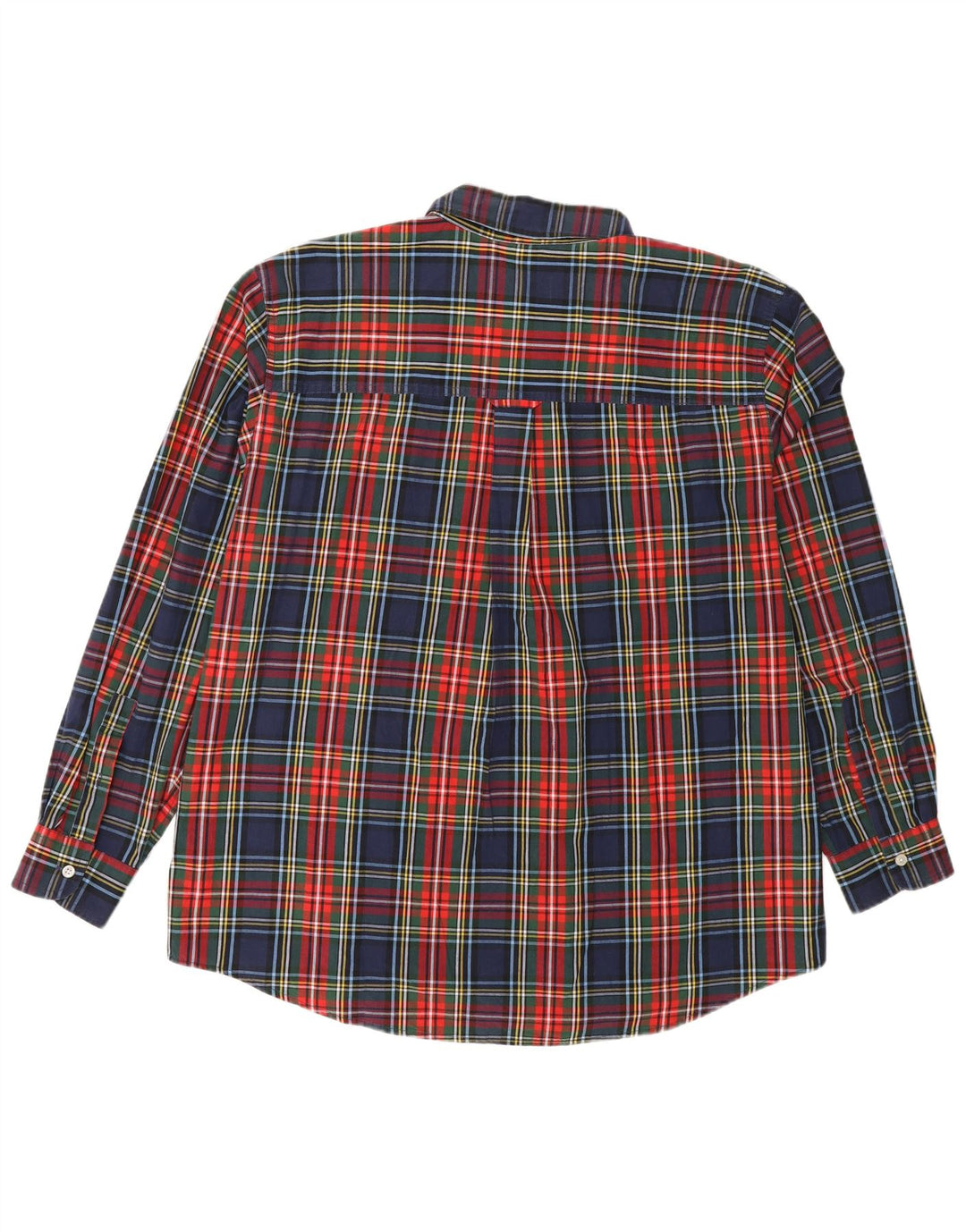 Camisa masculina Chaps Easy Care XL algodão xadrez multicolorido