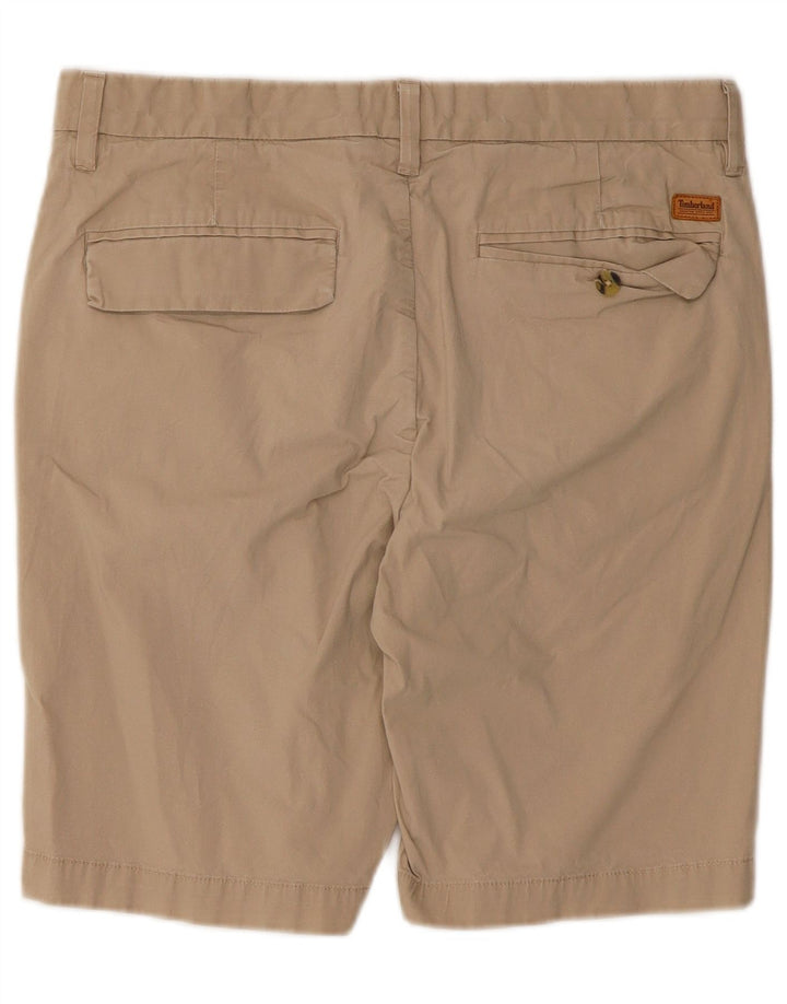 Timberland Mens Chino Shorts W33 Médio Algodão Bege
