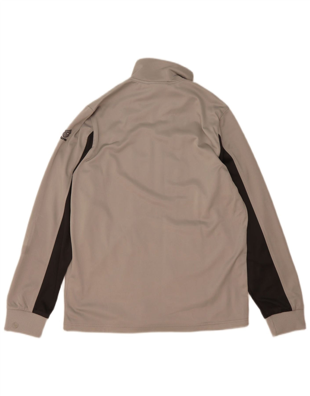 Lotto Mens Treino Top Jaqueta Grande Poliéster Colourblock Cinza