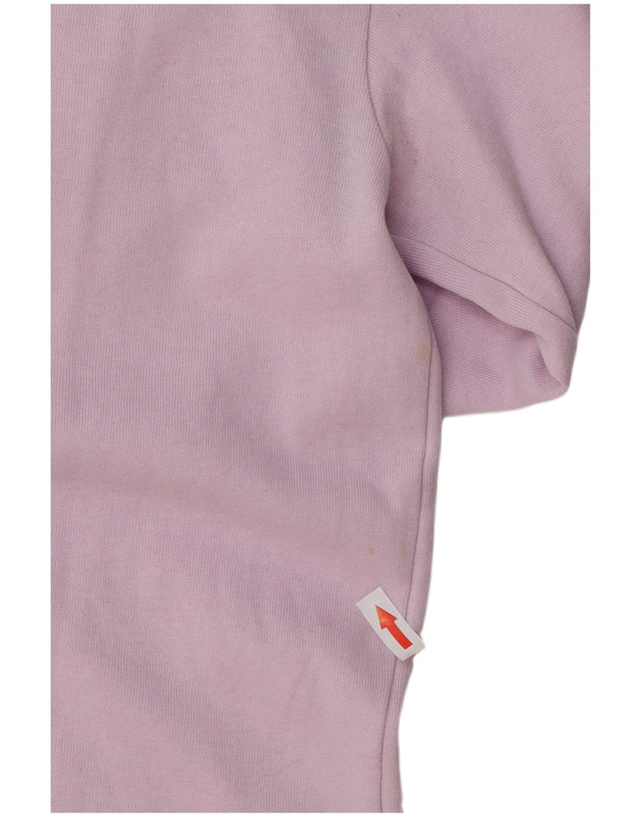 Jack Wills moletom feminino jumper Reino Unido 8 pequeno algodão roxo