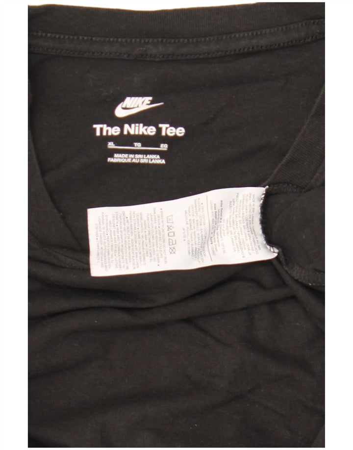 Camiseta masculina Nike Top XL algodão preto