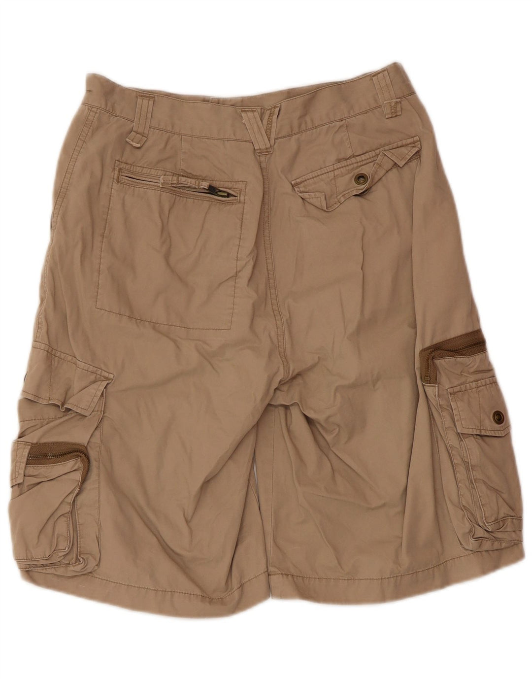 Celio Mens Cargo Shorts W38 XL Algodão Bege