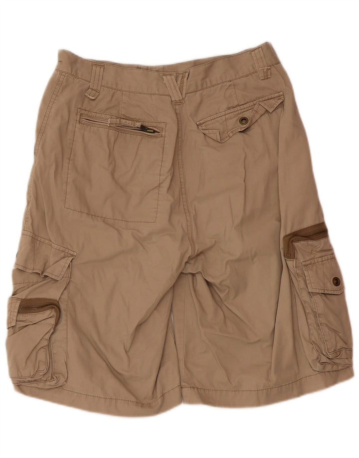 Celio Mens Cargo Shorts W38 XL Algodão Bege