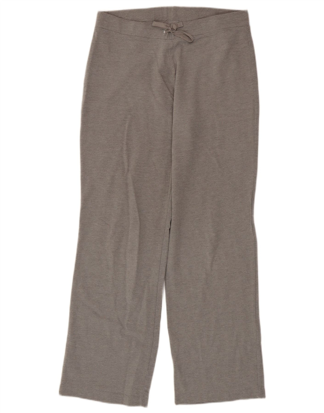 Calça de treino feminina Marks & Spencer Reino Unido 12 algodão cinza médio