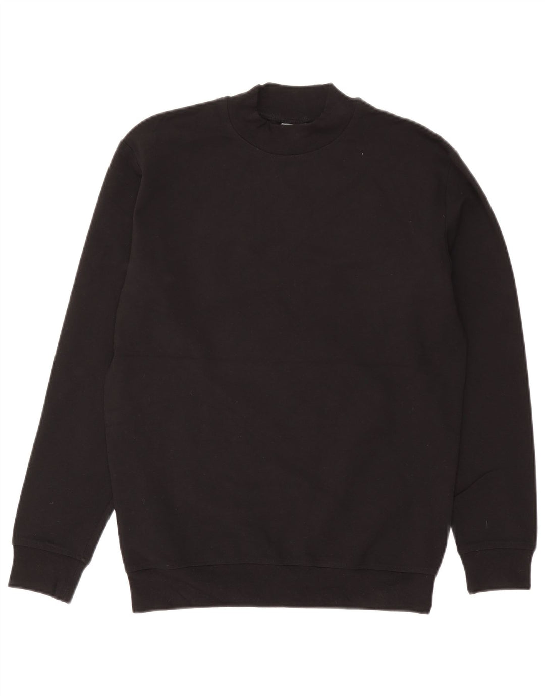 Zara moletom feminino jumper UK 14 médio preto viscose