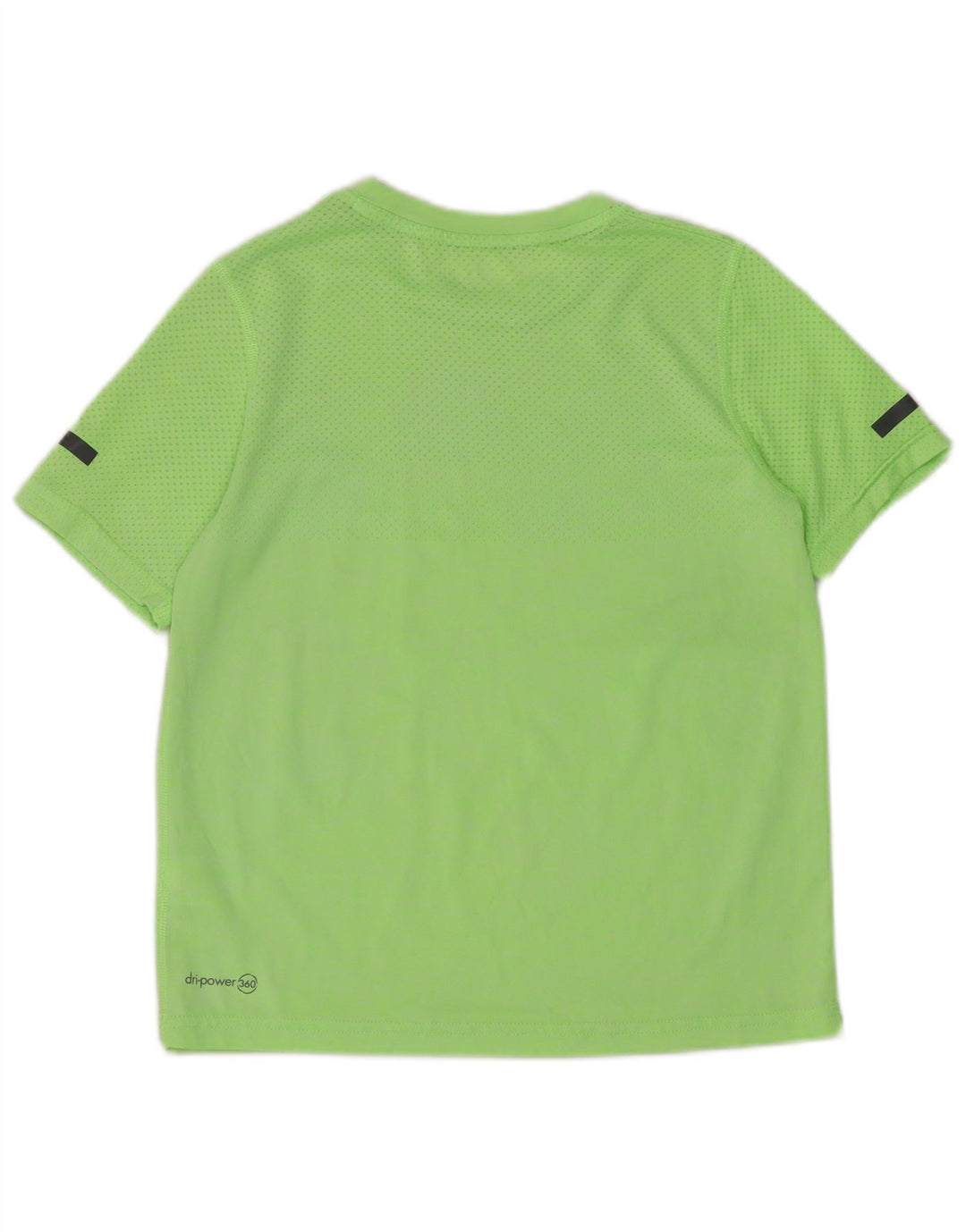 Camiseta Russell Athletic Boys Dri-Power Top 7-8 Anos Nylon Verde Médio