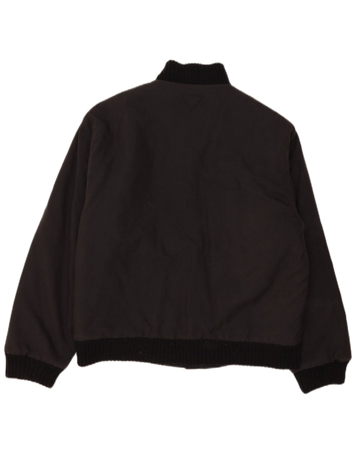 Jaqueta acolchoada masculina Meltin' Pot UK 42 XL poliamida preta