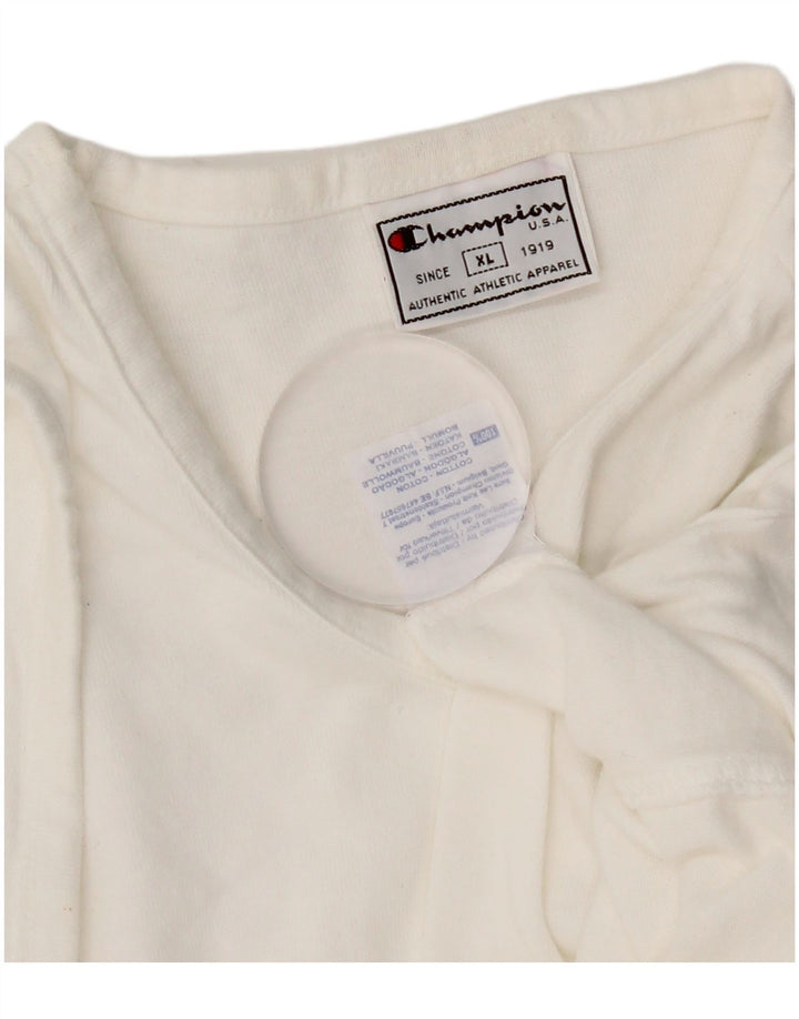 Colete feminino Champion UK 18 XL algodão branco