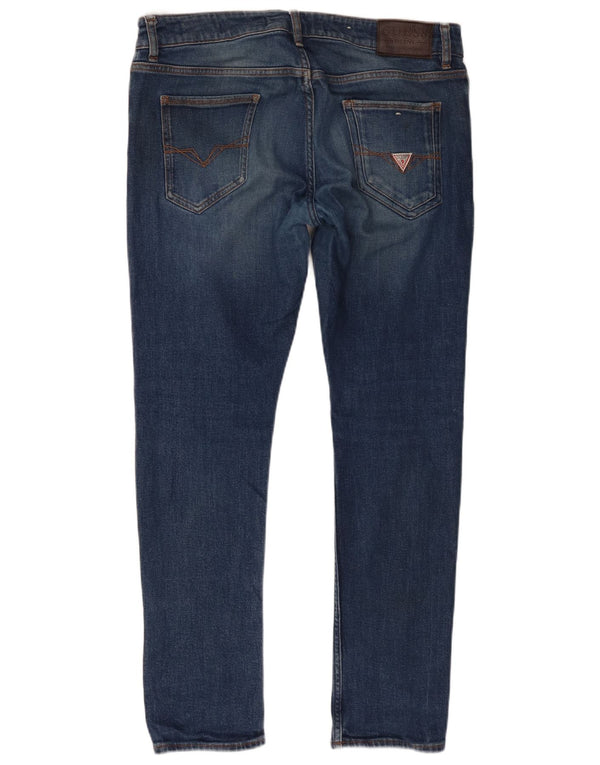 Guess Jeans Skinny Masculino W34 L30 Azul Algodão