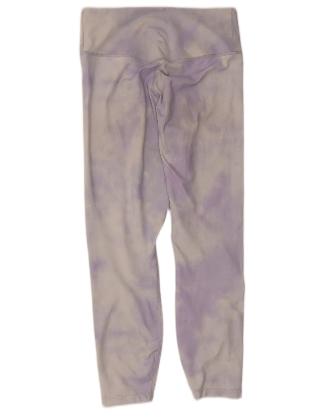 Leggings Nike Dri Fit Capri UK 8 Pequeno Roxo Tie Dye Poliéster