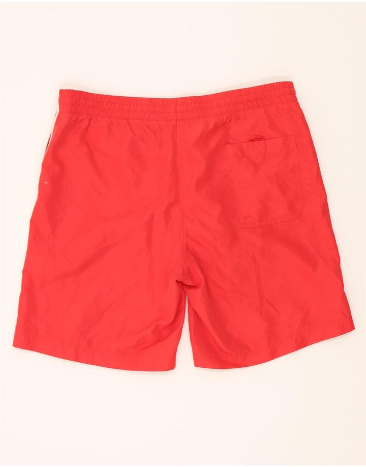 Shorts de natação masculino Kappa pequeno poliéster vermelho