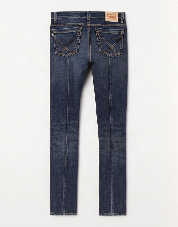 Calça jeans feminina Roy Rogers W29 L27 azul algodão