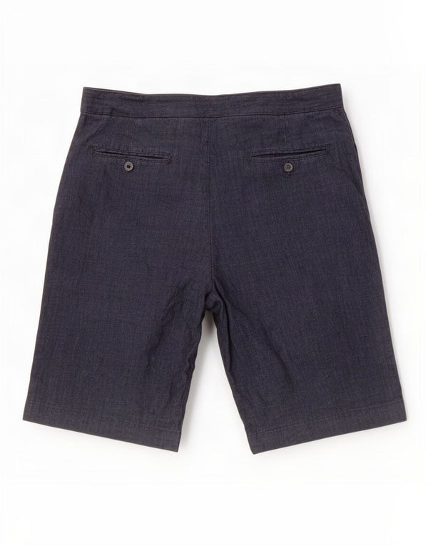 Zara Mens Chino Shorts Grande W34 Azul Marinho