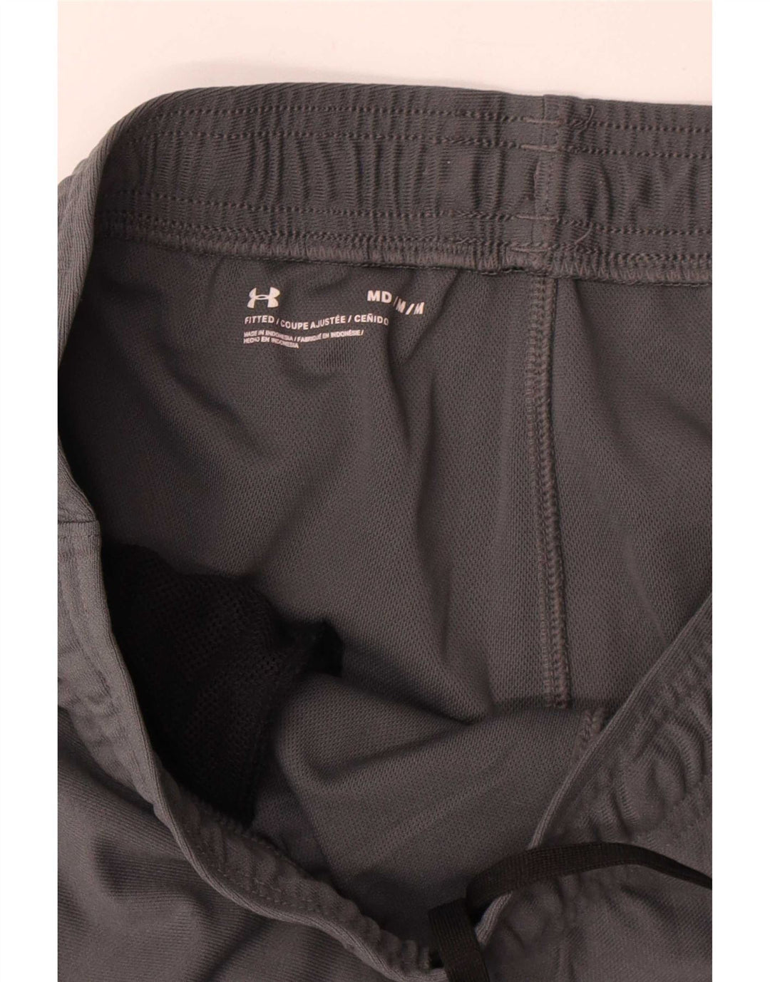 Calça de treino masculina Under Armour cinza médio poliéster