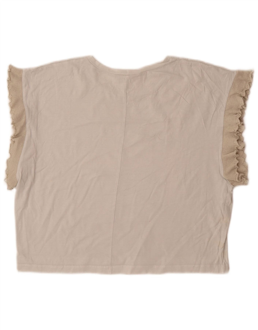 Blusa feminina Zara UK 14 cinza médio