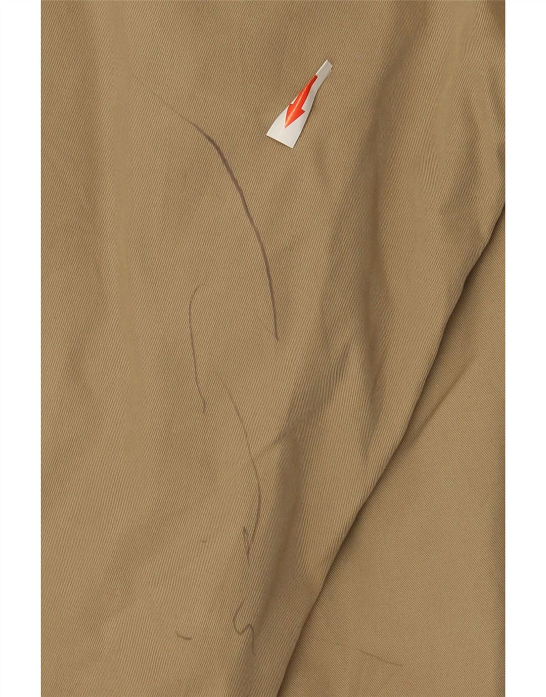 Jaqueta bomber masculina Orvis UK 42 XL bege nylon