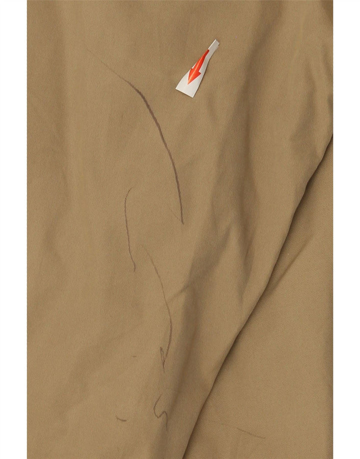 Jaqueta bomber masculina Orvis UK 42 XL bege nylon