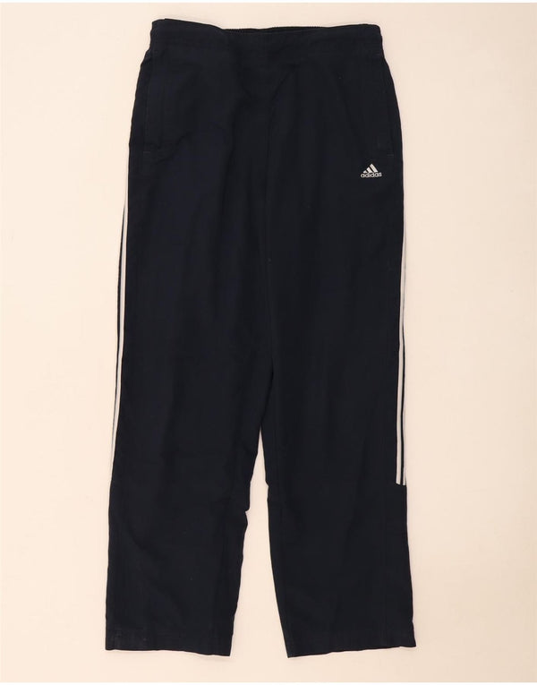 Adidas Womens Tracksuit Trousers UK 12 Medium Navy Blue