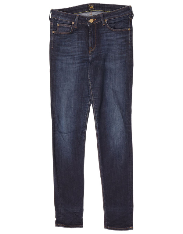 Lee Womens Slim Jeans W30 L30 Azul Algodão
